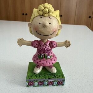 Jim Shore - Peanuts - Sassy Sally Personality Pose 2015 4049406